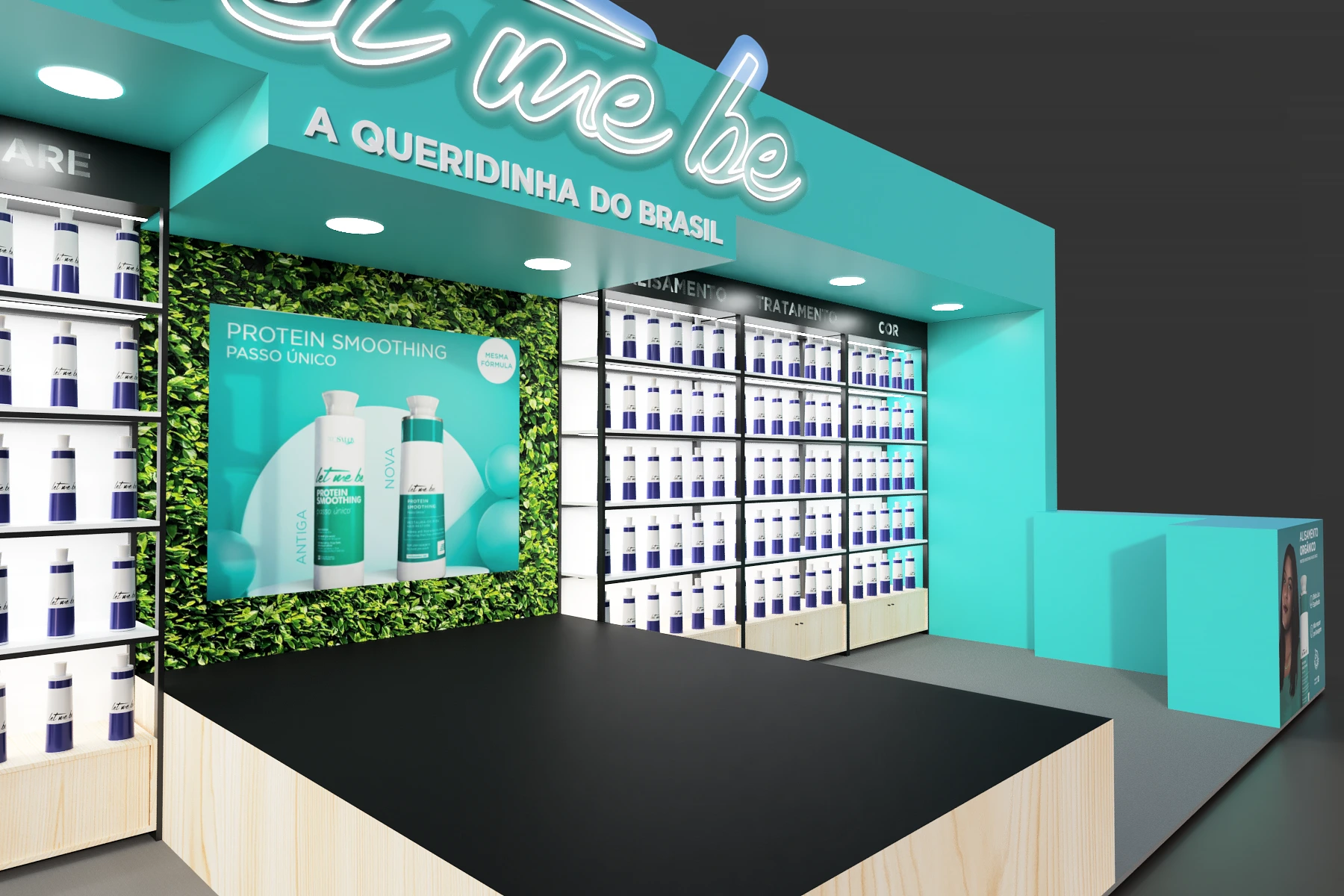 Imagem design 3d da empresa Let Me Be