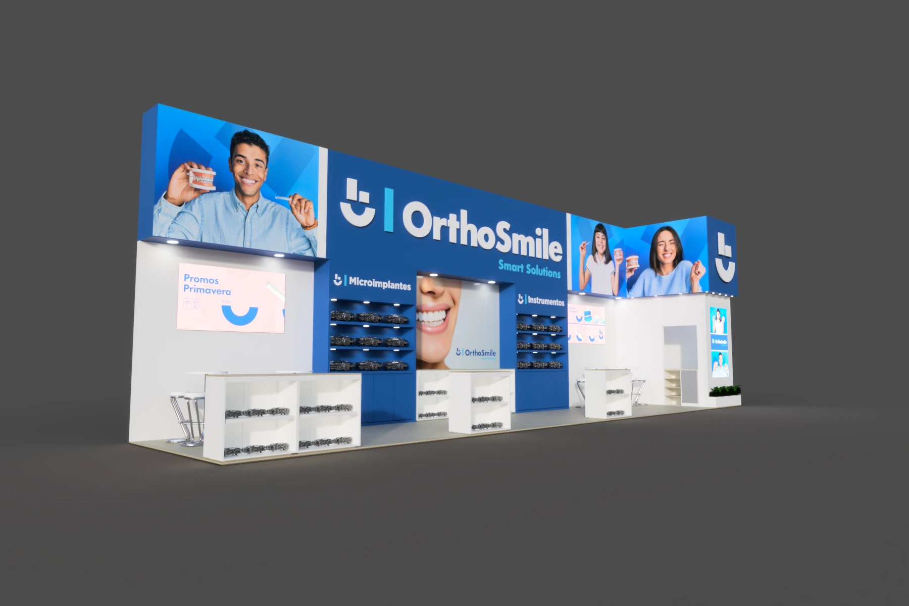 Imagem design 3d da empresa Ortho Smile