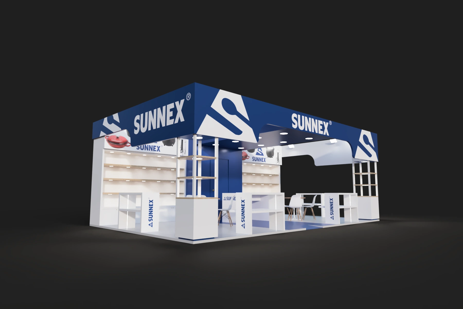 Imagem design 3d da empresa Sunnex